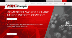 Desktop Screenshot of nrgeurope.com